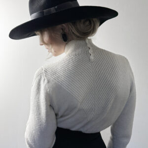 Telum blouse knitting pattern